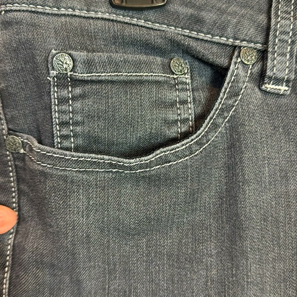 PRANA Gray Stretch Jeans EC Sz 10 x 30 - Picture 3 of 8